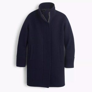J.Crew cocoon coat in italian stadium cloth wool